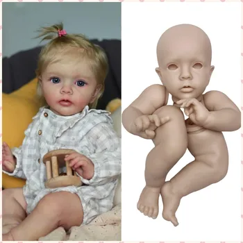 24Inch Missy Festetlen Bebe Újjá Készletek Kézzel készített kit újjá bűn pintar szilikon reborn baba bonecas infantil meninas