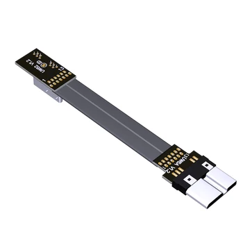 5g/bps USB 3.0 férfi Férfi Hosszabbító Kábel Micro-b Micro B Adapter Kábel Támogatja az OTG Lapos Vonal Külső Merevlemez-Ügy