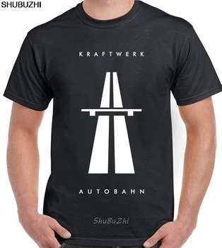 Autobahn - Kraftwerk Férfi Zene Póló Autobarn új márka tshirt nyári pamut felső póló csepp szállítási sbz3375