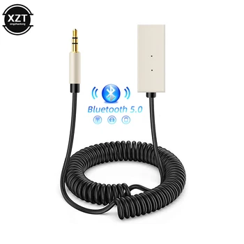 Aux Bluetooth Adapter Adapter Kábel Az Autó 3,5 mm-es Jack Aux Bluetooth 4.2 5.0 4.0 Vevő Hangszóró Audio Adó