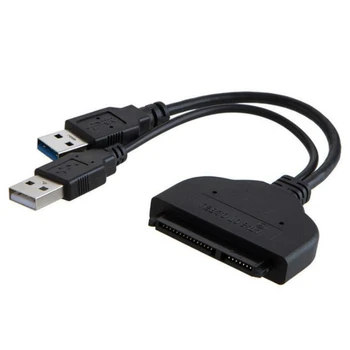 CHIPAL 5Gbps USB 3.0 SATA 3.0 Kábel Adapter USB3.0 Serial ATA III 7+15 22Pin Átalakító 2,5 HDD Merevlemez-Meghajtó