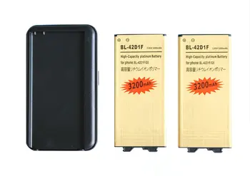 Ciszean 2x 3200mAh BL-42D1F Arany Csere Akkumulátor + Töltő LG G5 VS987 US992 H820 H840 H850 H830 /1 F700S H960 H860N