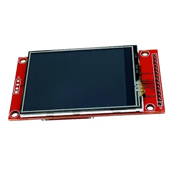 Felbontás 240320 2.4 inch SPI adapter modul NYÁK-bázis tábla TFT LCD kijelző panel legalább 4 IO ILI9341 18 pin-0,8 mm-es