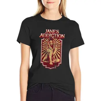 Hangosabb, Mint az Élet teather Amerikai ipari rock bandát nehéz címke 'JANE 'Addiction' T-Shirt hippi ruha, T-ing Női
