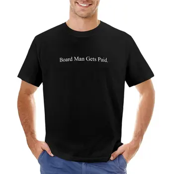 Igazgatóság Ember Kap Fizetést Póló, vicces póló Blúz egyszerű t-shirt sportrajongó póló, vicces pólók férfi