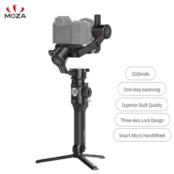 MOZA Levegő 2-ES kamera, 3-Tengelyes Gimbal Stabilizátor Intelligens Mikro Kézikerék a tükör nélküli, illetve DSLR Kamerák, 9lbs Hasznos