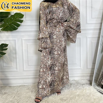 Musulman De Mód Abaya Dubai Elegáns Divat Hidzsáb Ruha Törökország Kaftán Az Iszlám Arab Ruházat Maxi Ramadan Vestidos Szerény Köntös