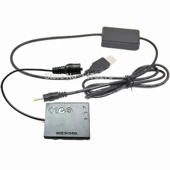 power bank USB meghajtó kábel 4,2 V+DR-90 DC Csatlakozó NB-11L NB11L dummy akkumulátor, Canon IXUS125HS 240HS A2400 A3400 A4000 kamerák