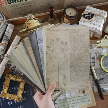 Régi Középkori kézzel írott leveleket Anyag Papír Scrapbooking/Kártya Készítés/Naplózó Projekt DIY Napló Dekoráció LOMO Kártyák