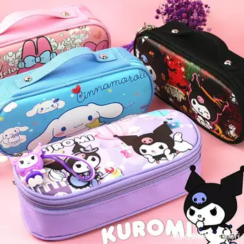Sanrio Hello Kitty Kuromi A Dallam Cinnamoroll Dallam, Toll, Táska, Aranyos, Ceruza Esetekben Táska Rajzfilm Zár Koreai Papíráru
