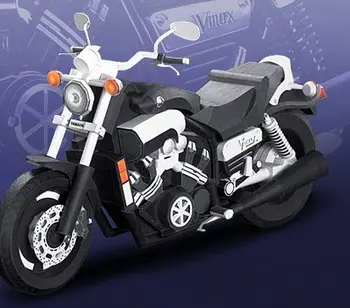 Yamaha motorkerékpár / YAMAHA Vmax Papír modell