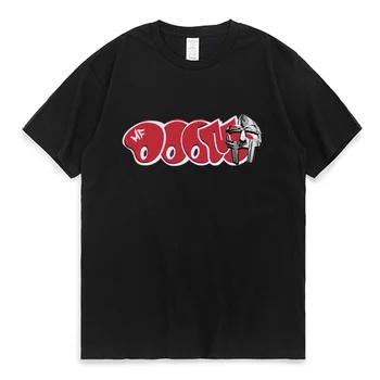 Énekes Mf Doom Madlib Madvillain Grafikus Tshirt Maximum Férfiak Nők Harajuku Hip-Hop Póló Nyári Pamut póló Rövid Ujjú Póló