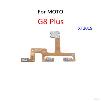 10DB/Sok Motorola MOTO G8 Plusz XT2019 Power Kapcsoló Gomb Hangerő Gomb Mute On / Off Flex Kábel