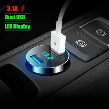 3.1. A Dual USB Autós Töltő LED Kijelző Toyota Camry Corolla RAV4 Yaris Hegylakó Land Cruiser PRADO Vios Vitz Reiz sikerül
