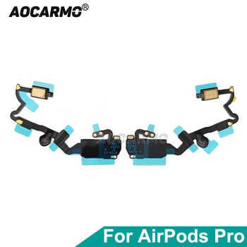 Aocarmo Apple AirPods Pro Fülhallgató Fejhallgató-Zajcsökkentő Mikrofon Mic Flex Kábel Javítás Csere Rész