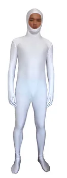 Arctalan Fehér open face Unisex Póló Világos 2. Bőr Zentai Jelmezek Body tornadressz
