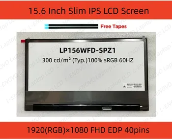 LP156WFD SPZ1 1920×1080 40pins 15.6 hüvelykes Laptop LCD kijelző Csere Kijelző Panel Mátrix
