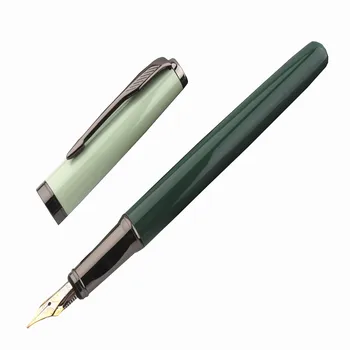 Luxus Minőségű 3768 Zöld Szín Üzleti Office töltőtoll Tanulói tanszerek Tinta, toll