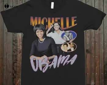 Michelle Obama 90-es évek Sleeve Vintage T-Shirt Póló Egyéni aldult Tini unisex digitális nyomtatás póló divat vicces új