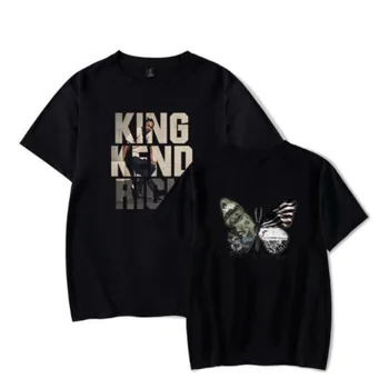 Rapper Kendrick Lamar Póló Férfi Női Nyári Divat Túlméretezett póló Hip-Hop Felsők Pólók Rock Pamut Camisetas Hombre Maximum