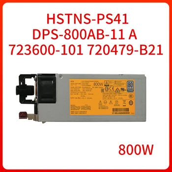 Teljesítmény 800W HSTNS-PS41 DPS-800AB-11 723600-101 720479-B21 HP DL380 DL388 Gen9 Kapcsolóüzemű Tápegység Modul Eredeti