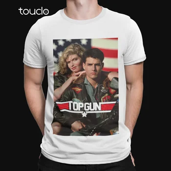 Top Gun Pár T-Shirt - Retro Film Maverick Liba Tomcat Tom Cruise Harcos