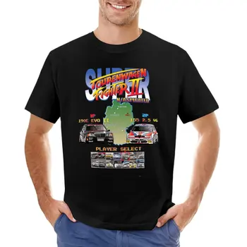 Tourenwagen Fighter 2 T-Shirt póló férfi férfi ruhák túlméretezett póló Férfi póló